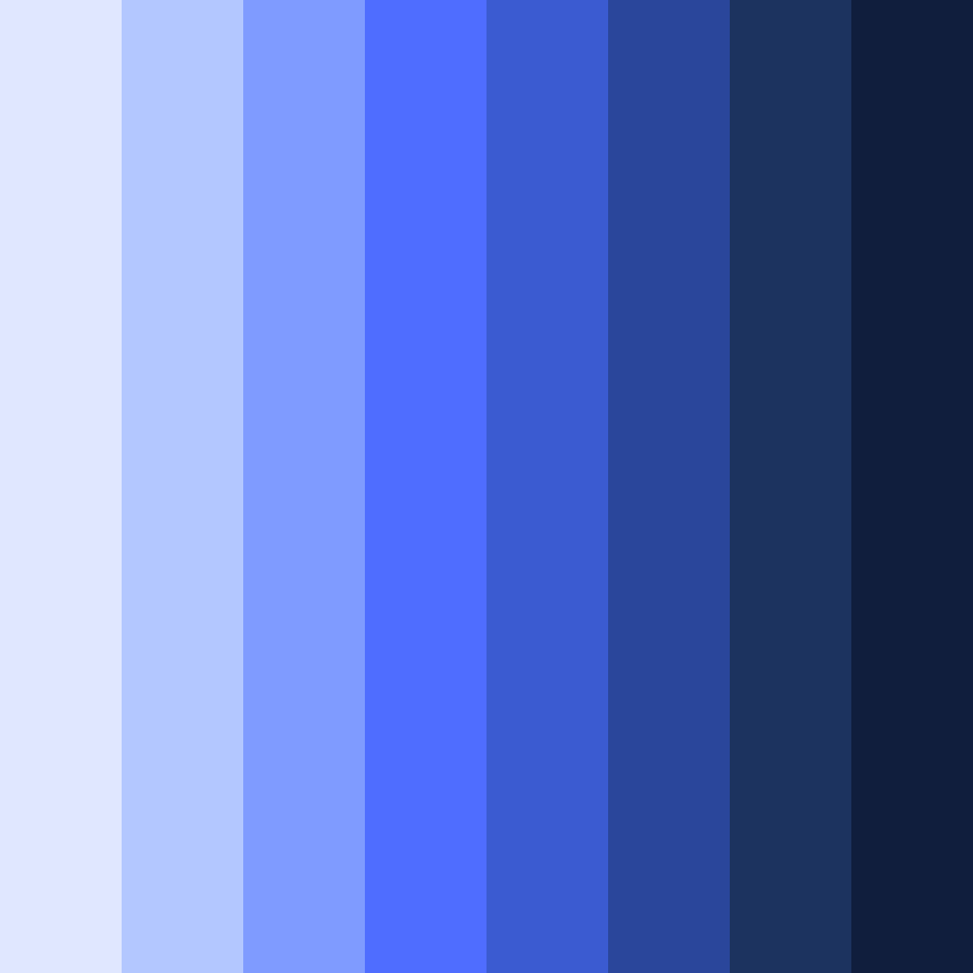 Download indigo reverie color palette PNG image (square)