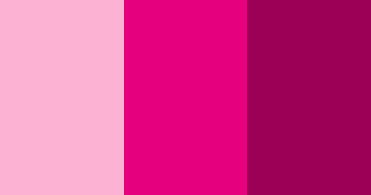 Download bright magenta pink color palette PNG image (landscape)