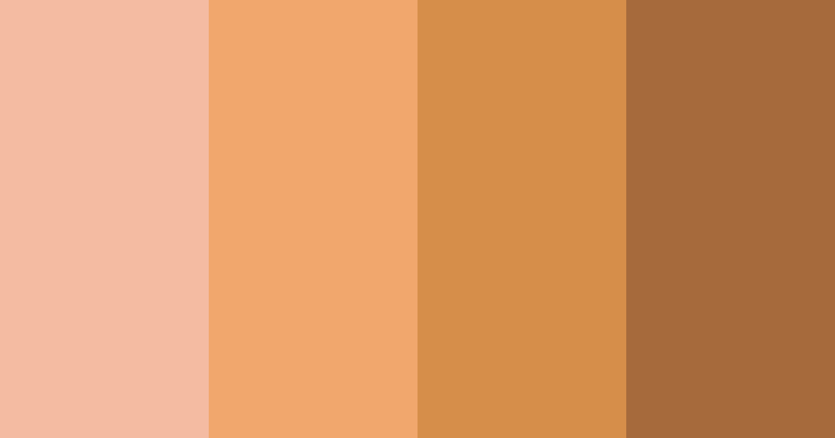 Download warm autumn embrace color palette PNG image (landscape)