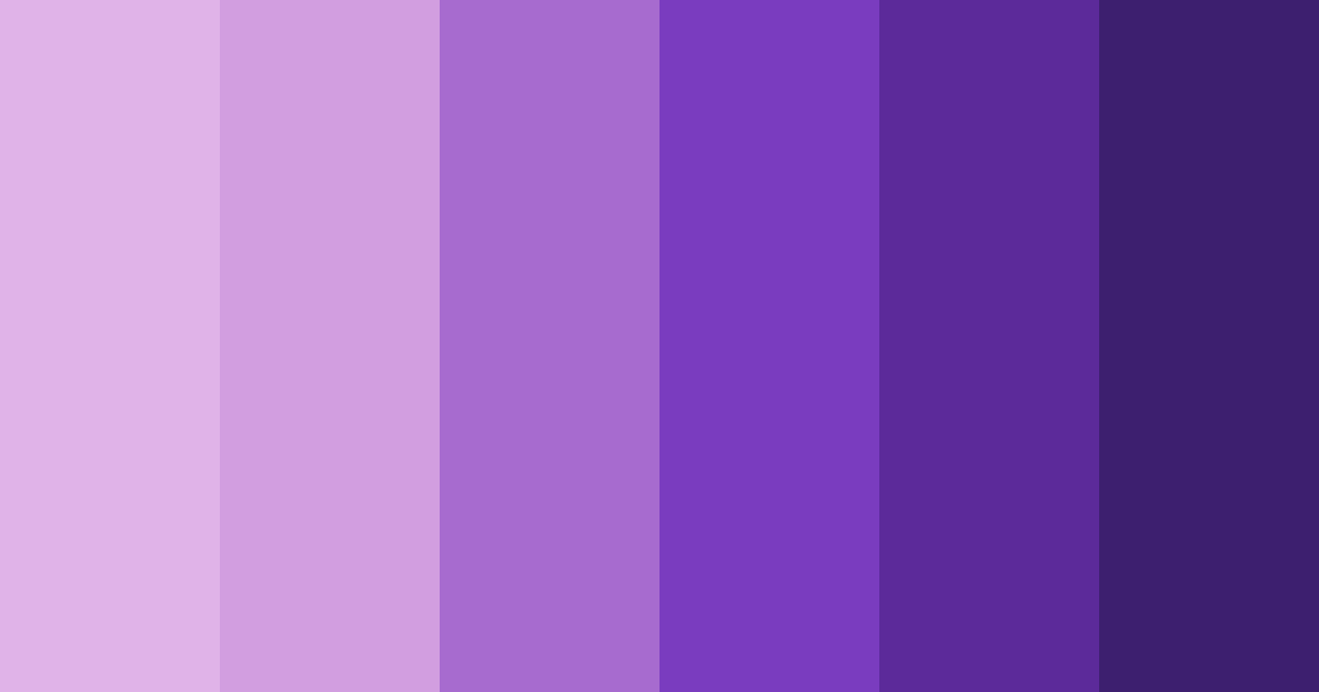 Download purple dream color palette PNG image (landscape)