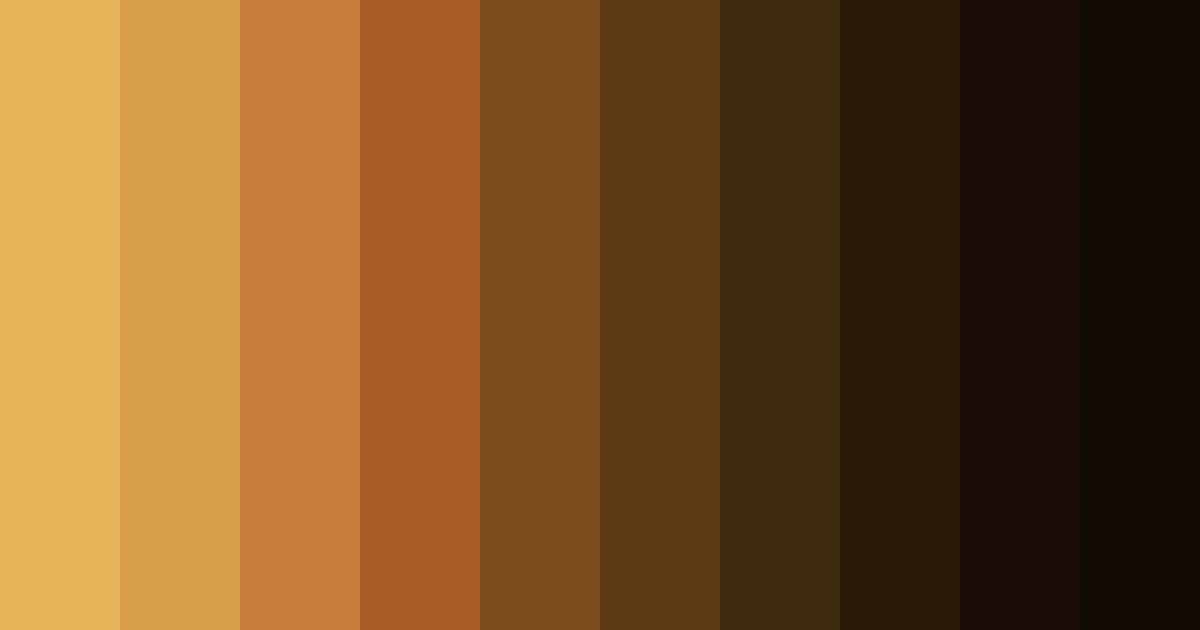 Download earthy elegance color palette PNG image (landscape)