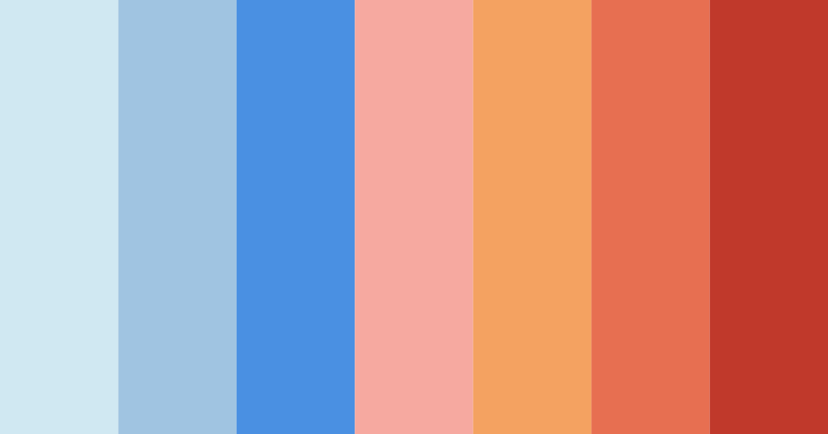 Download shades of blue and pink color palette PNG image (landscape)