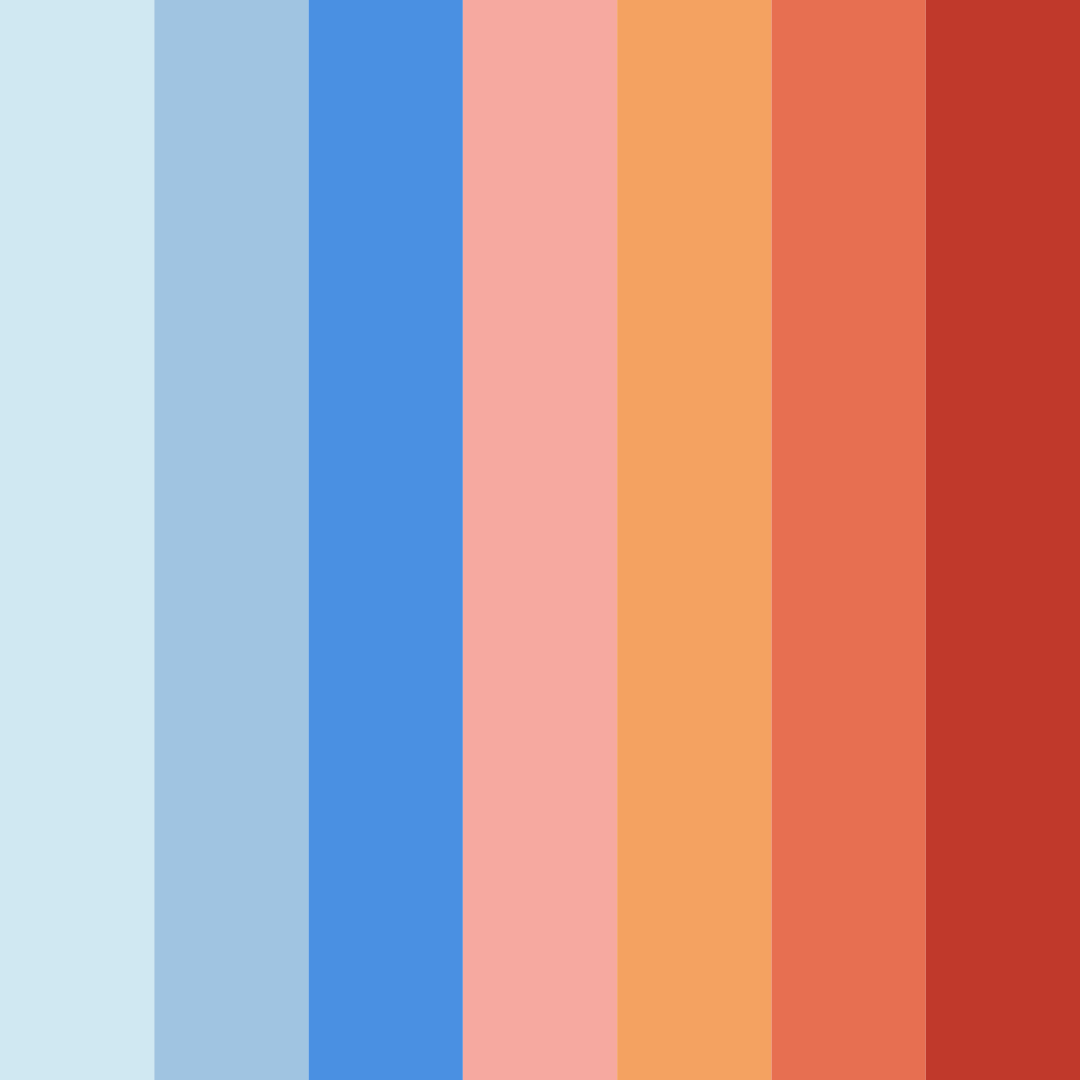 Download shades of blue and pink color palette PNG image (square)