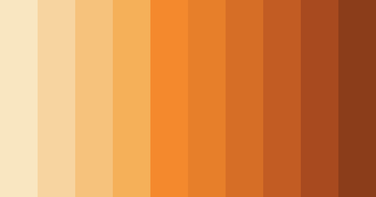 Download orange society color palette PNG image (landscape)