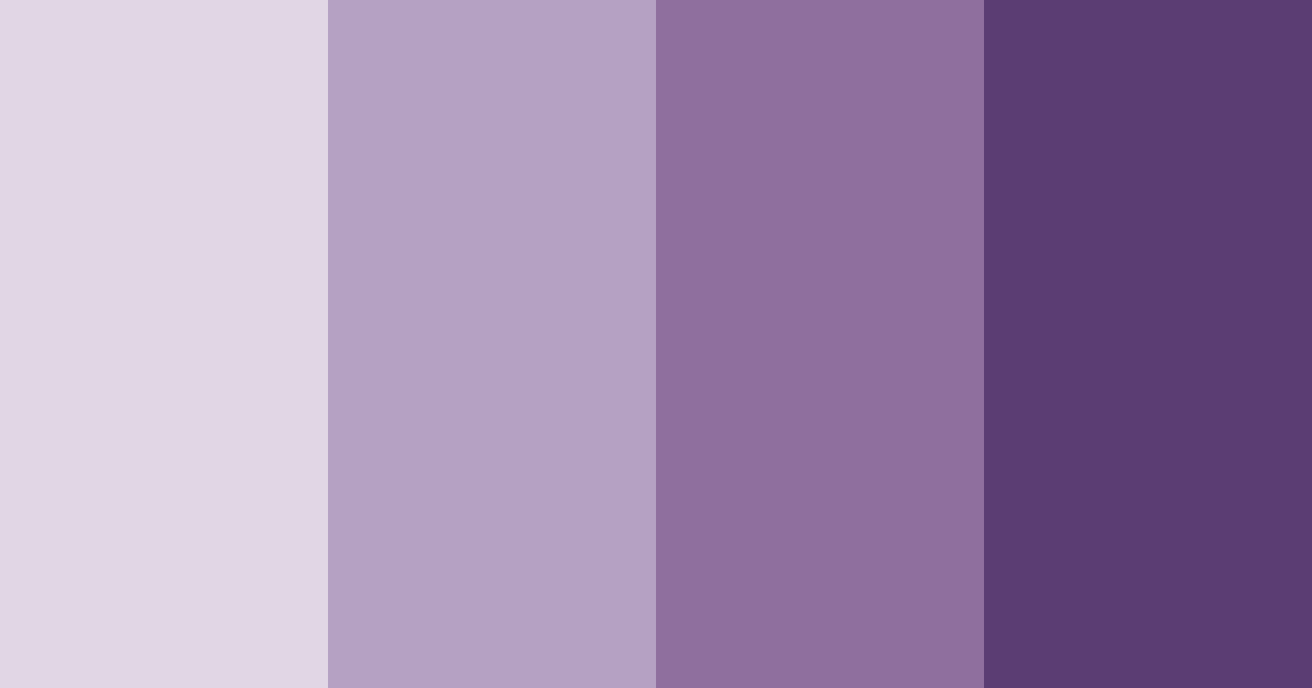 Download orchid twilight color palette PNG image (landscape)
