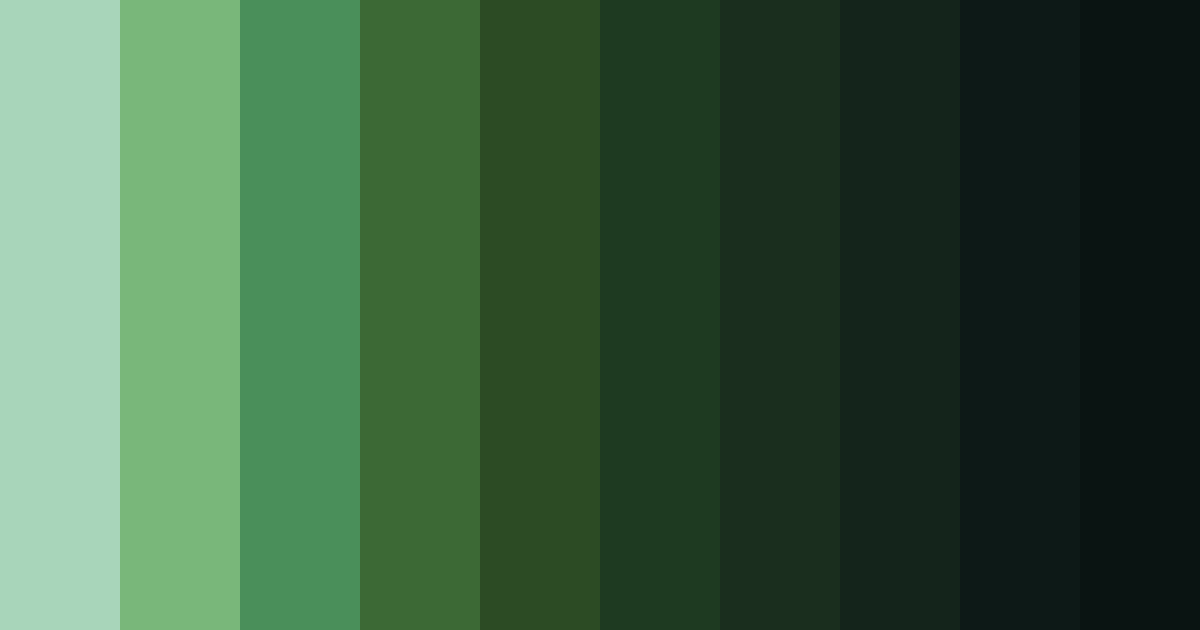 Download emerald sovereignty color palette PNG image (landscape)