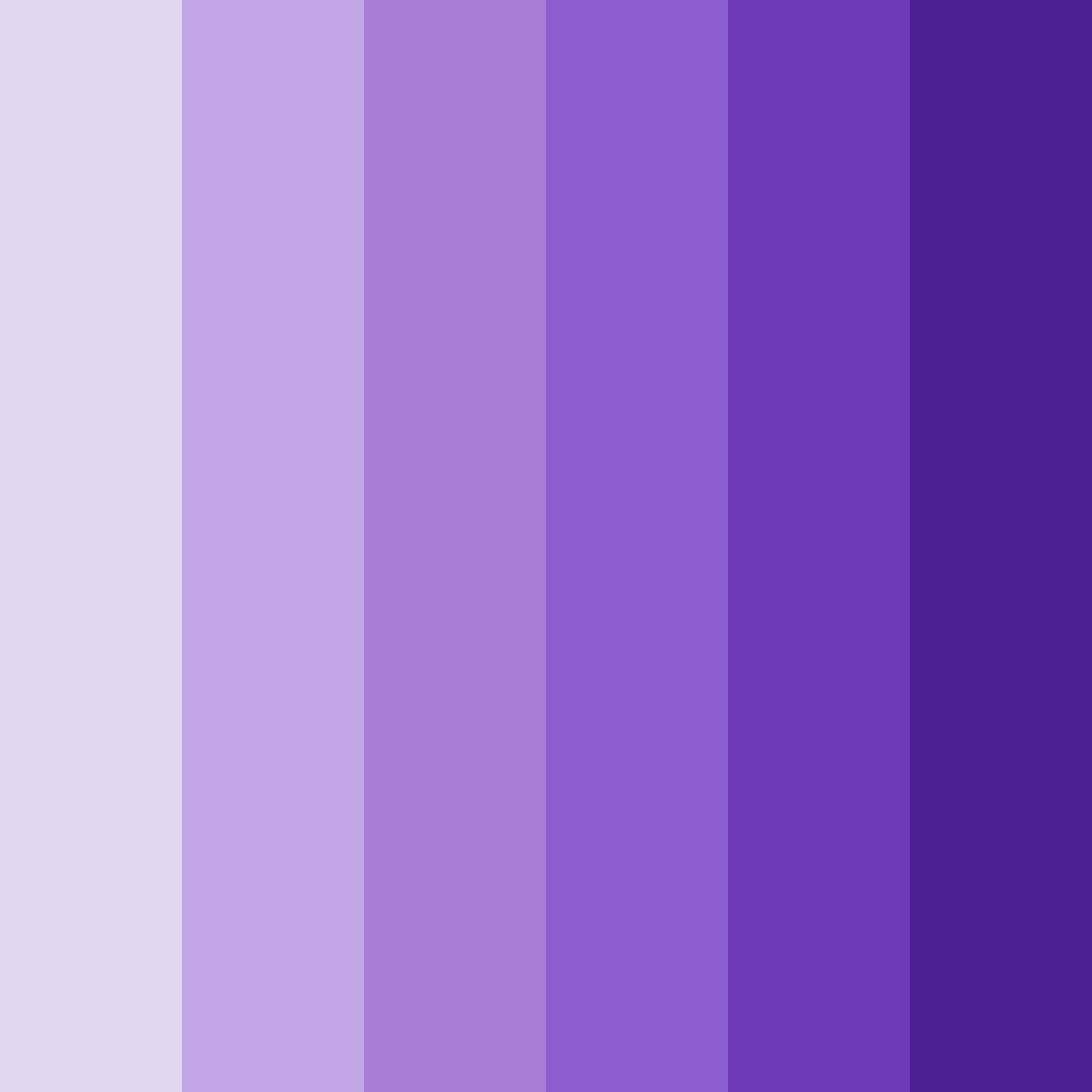 Download lavender reverie color palette PNG image (square)