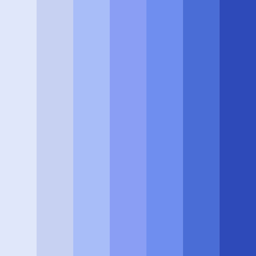 Download dreamy twilight whisper color palette PNG image (square)