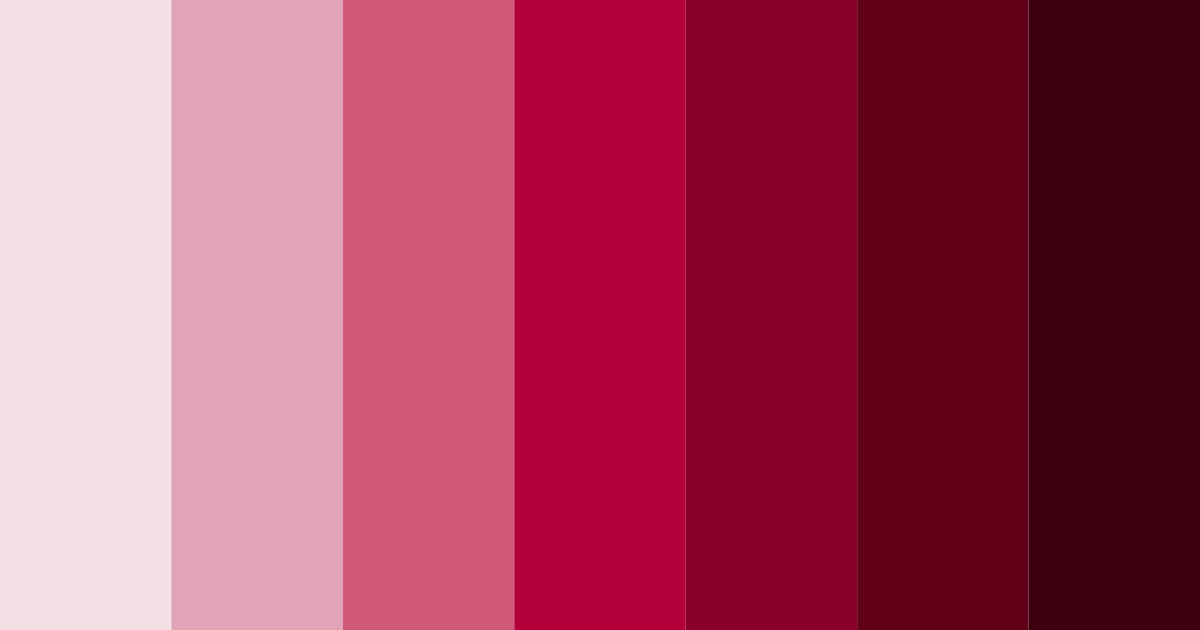 Download crimson allure color palette PNG image (landscape)