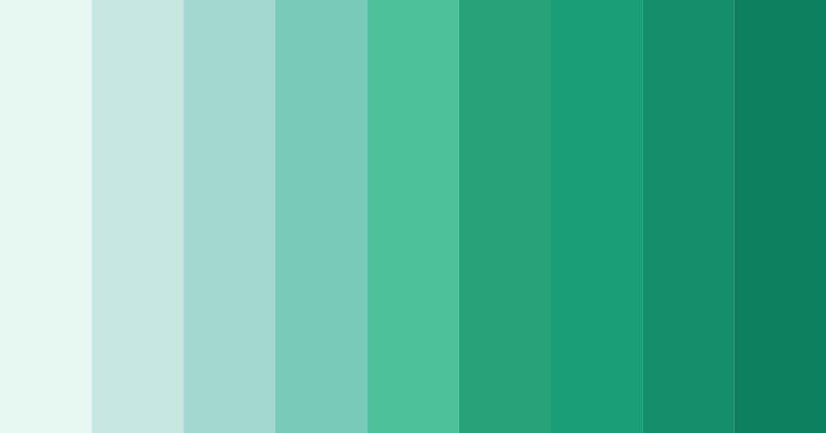 Download teal whisper color palette PNG image (landscape)