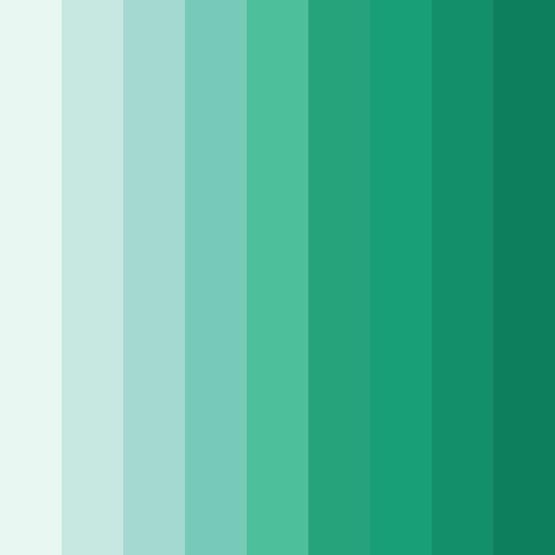 Download teal whisper color palette PNG image (square)