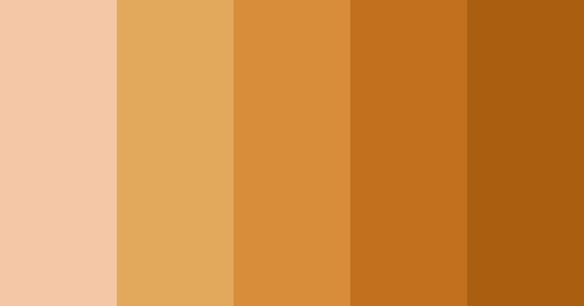 Download autumn ember glow color palette PNG image (landscape)