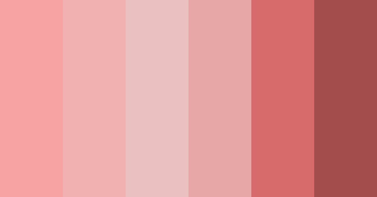 Download blushing blossoms color palette PNG image (landscape)