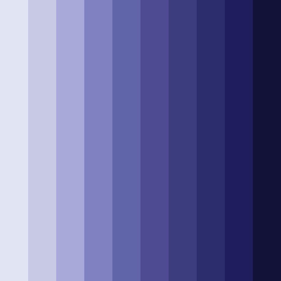 Download shades of blue purple gray color palette PNG image (square)