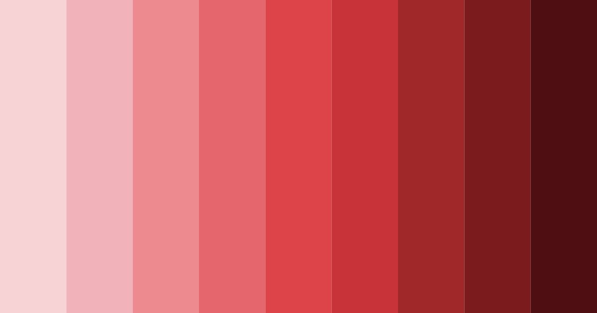 Download cherry cream shades color palette PNG image (landscape)