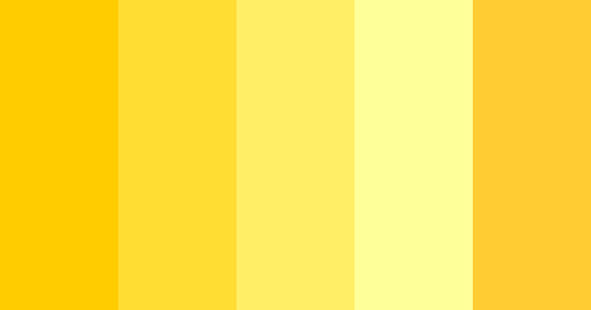 Download sunny citrus delight color palette PNG image (landscape)