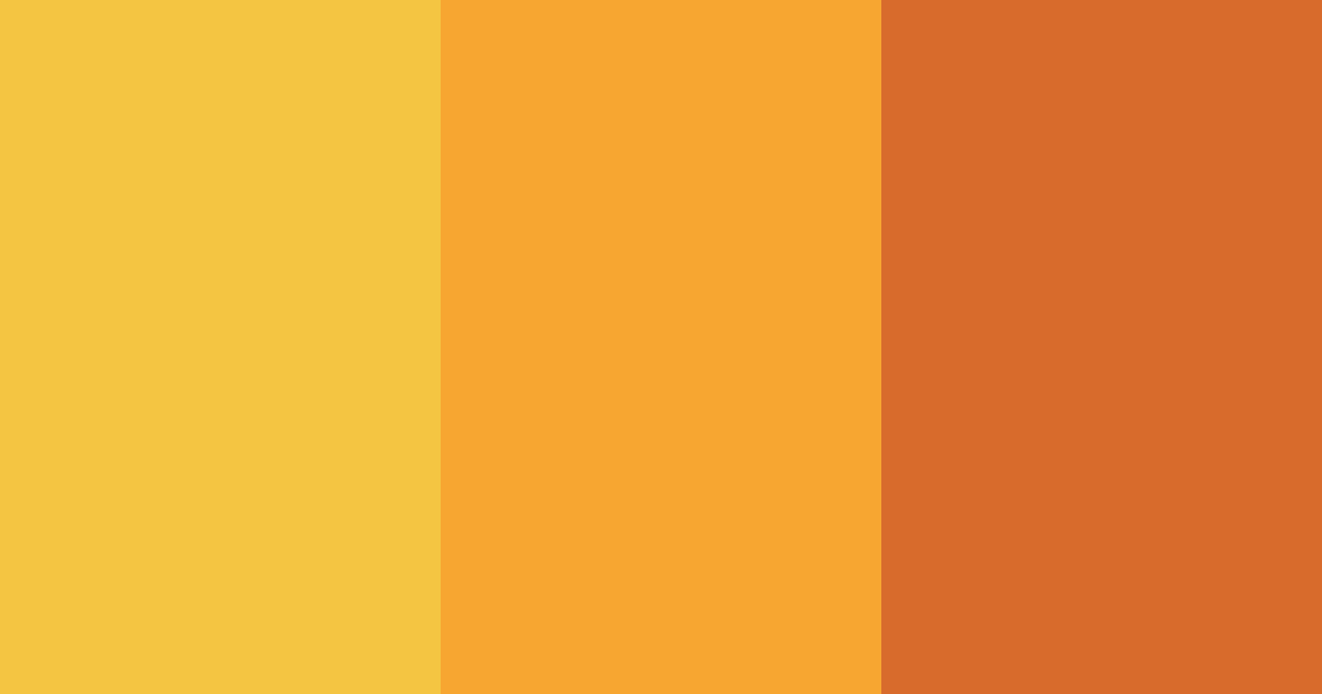 Download golden dawn color palette PNG image (landscape)