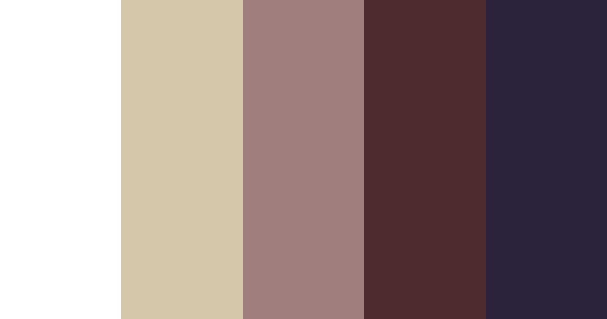 Download midnight elegance color palette PNG image (landscape)