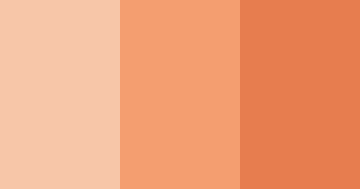Download warm sunrise bliss color palette PNG image (landscape)