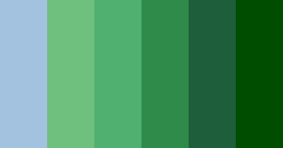 Download shades of blue green color palette PNG image (landscape)