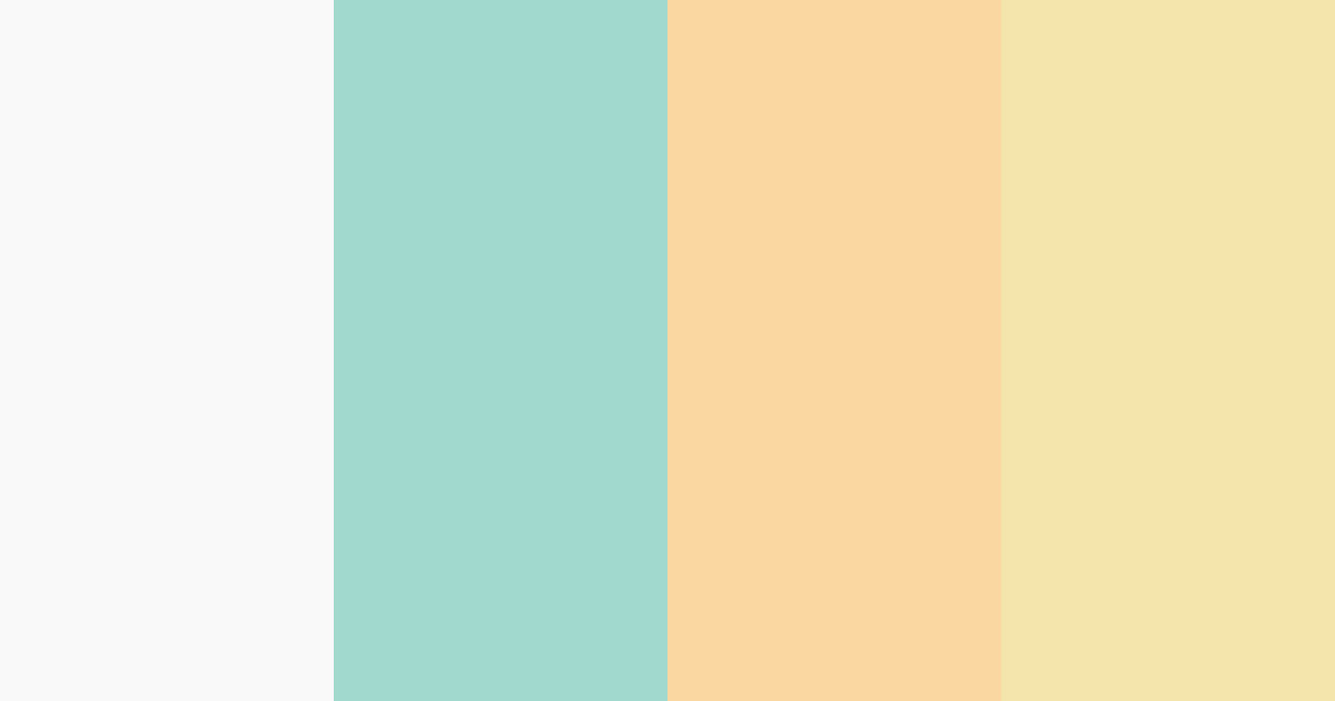 Download sunny days color palette PNG image (landscape)