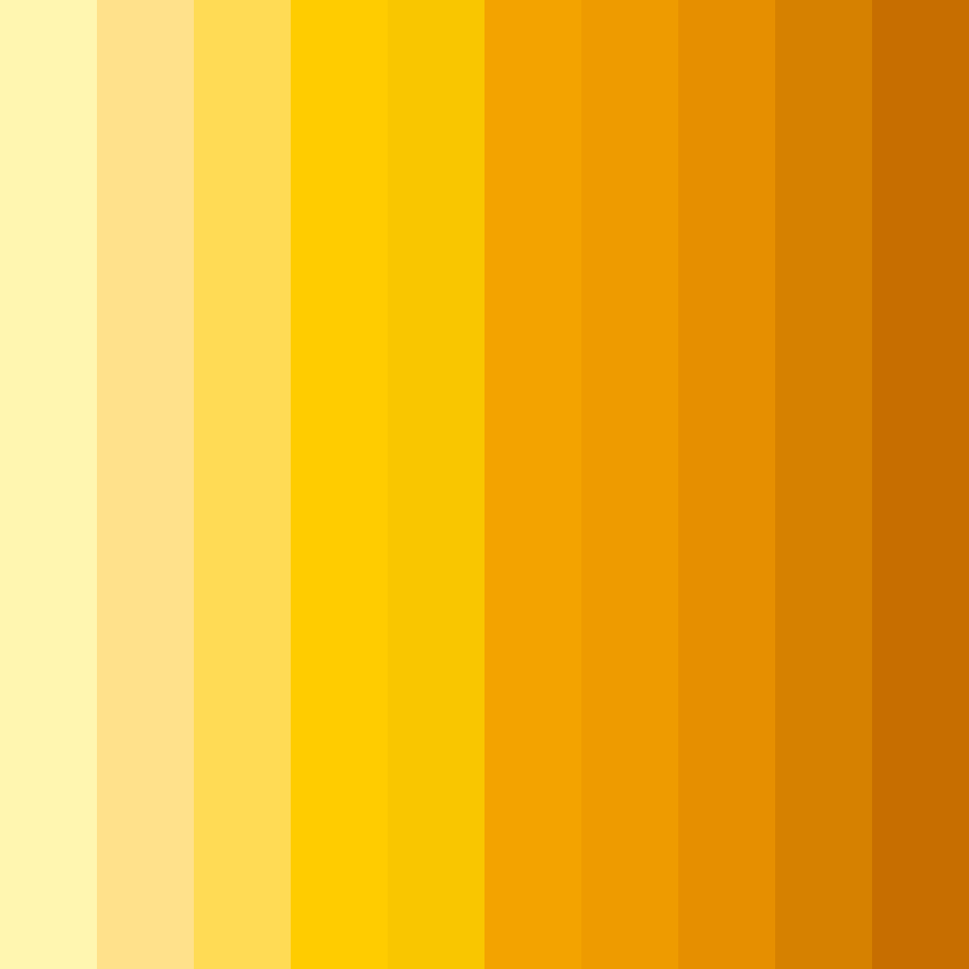 Download bright yellow color palette PNG image (square)