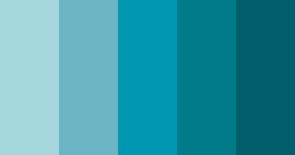 Download ocean breeze harmony color palette PNG image (landscape)