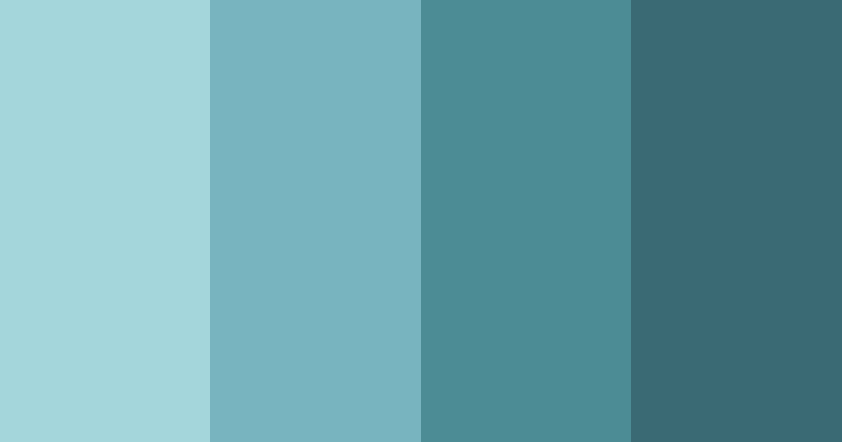 Download ocean breeze harmony color palette PNG image (landscape)