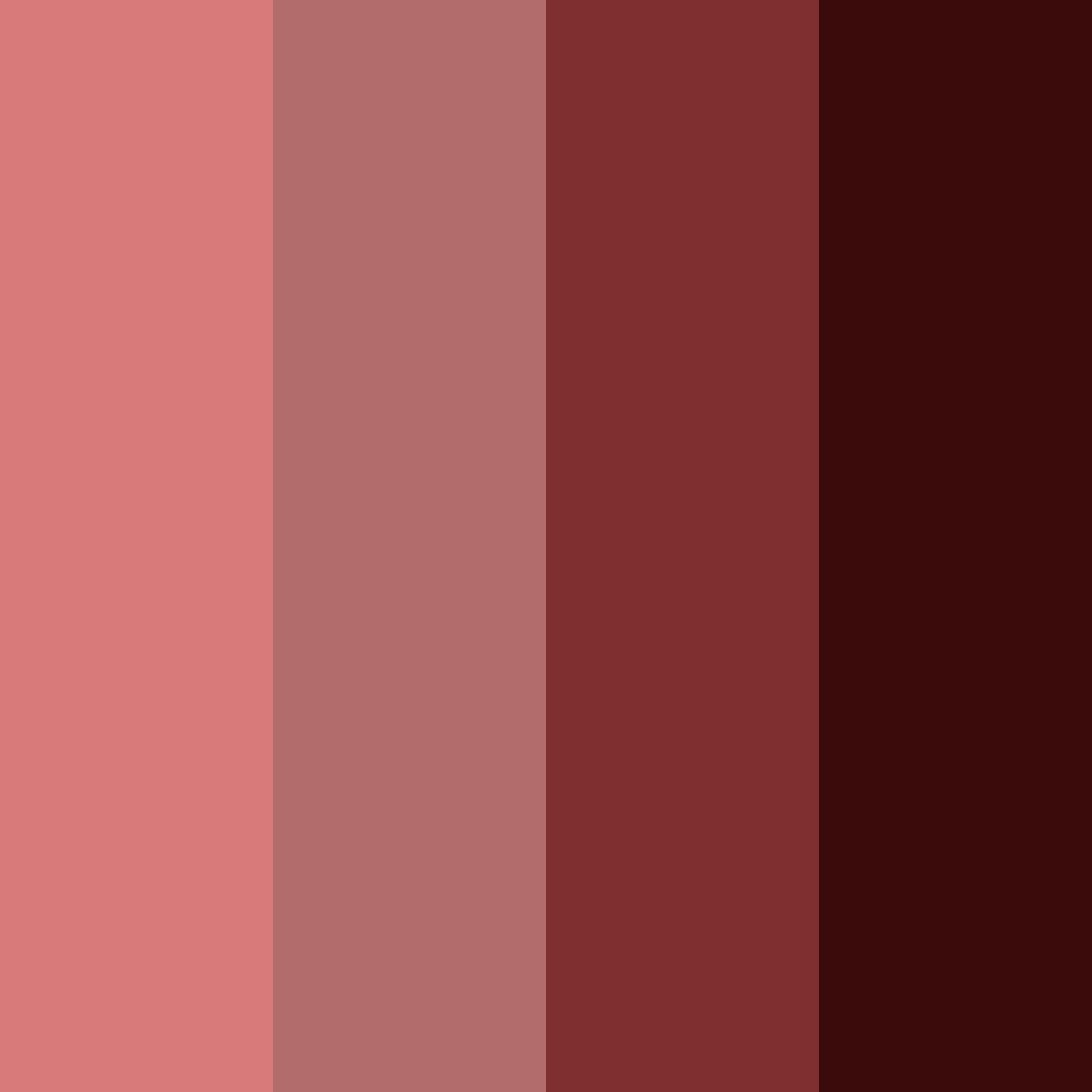 Download crimson shadows color palette PNG image (square)