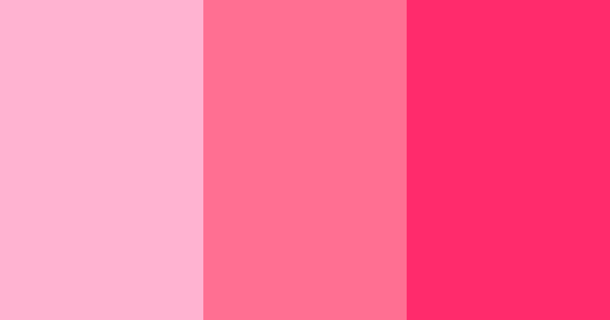 Download blushing bouquet color palette PNG image (landscape)