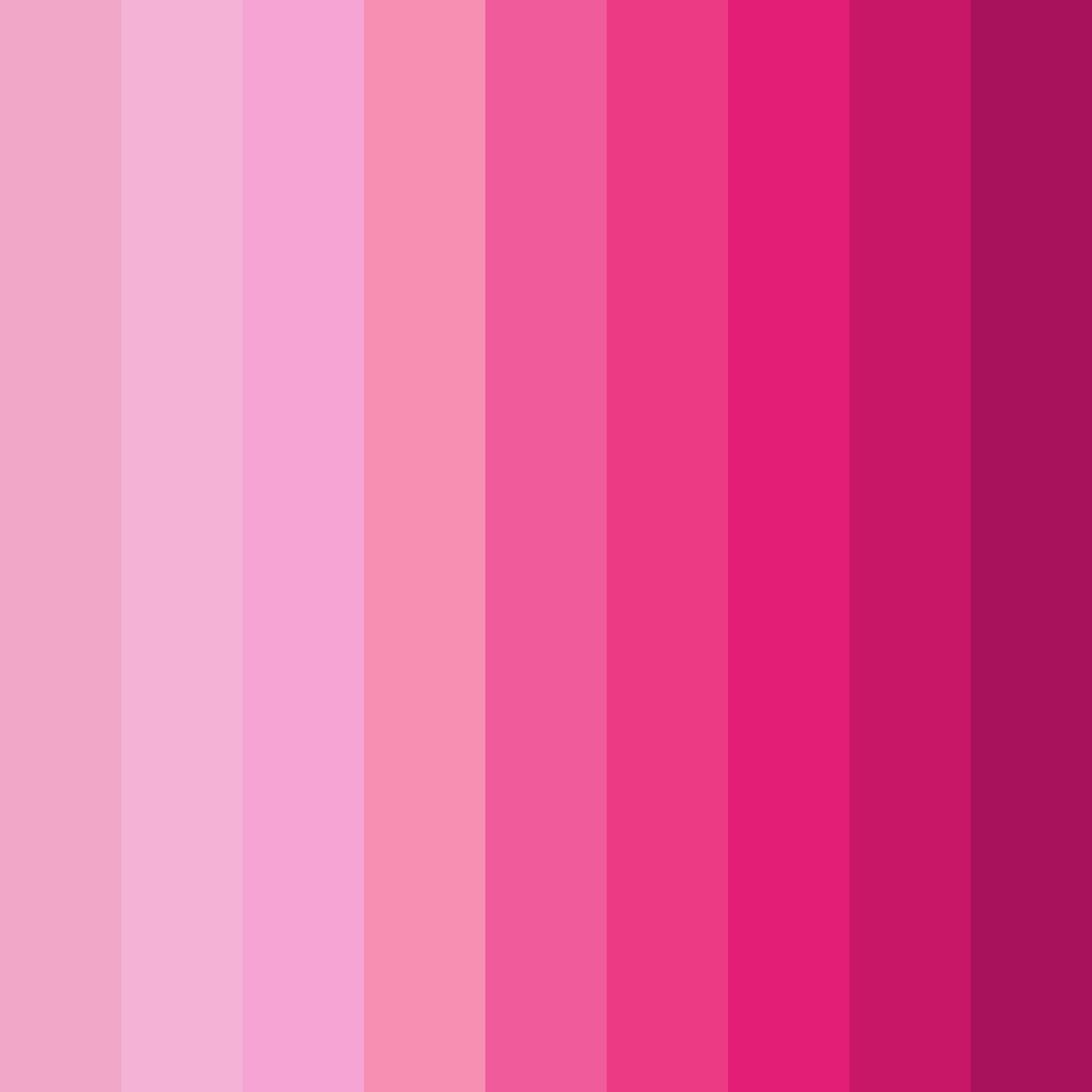 Download pink dream color palette PNG image (square)