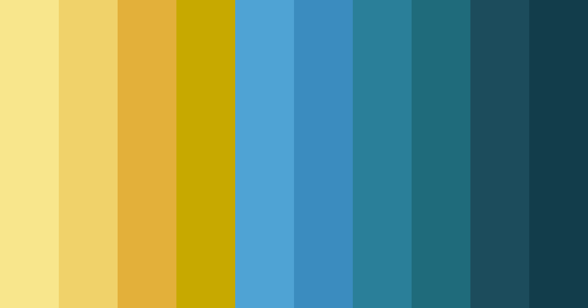 Download sunny oasis color palette PNG image (landscape)