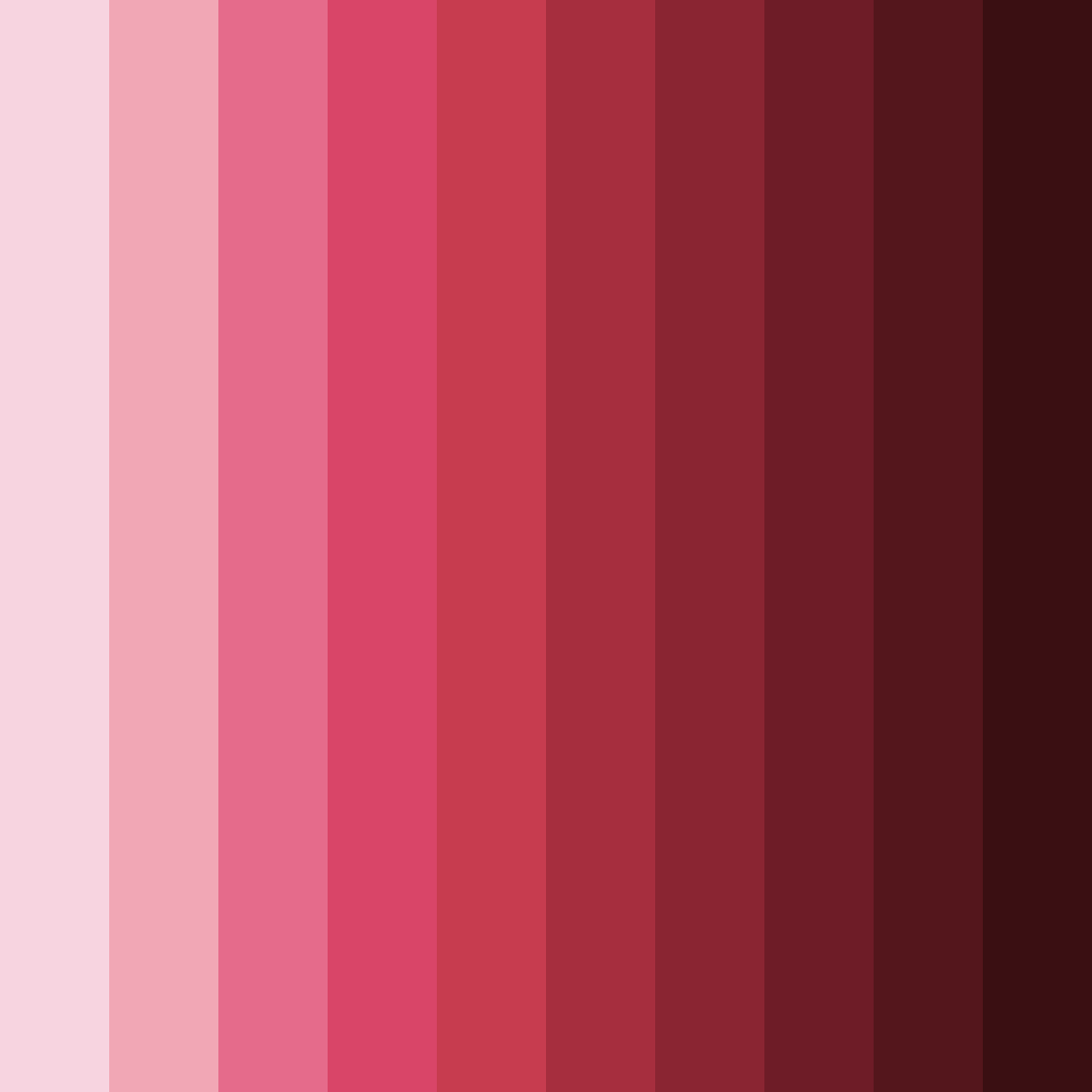 Download rosy diversity color palette PNG image (square)