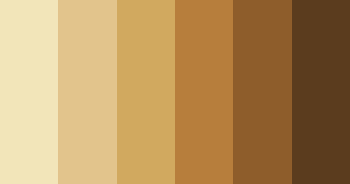 Download brown earth color palette PNG image (landscape)