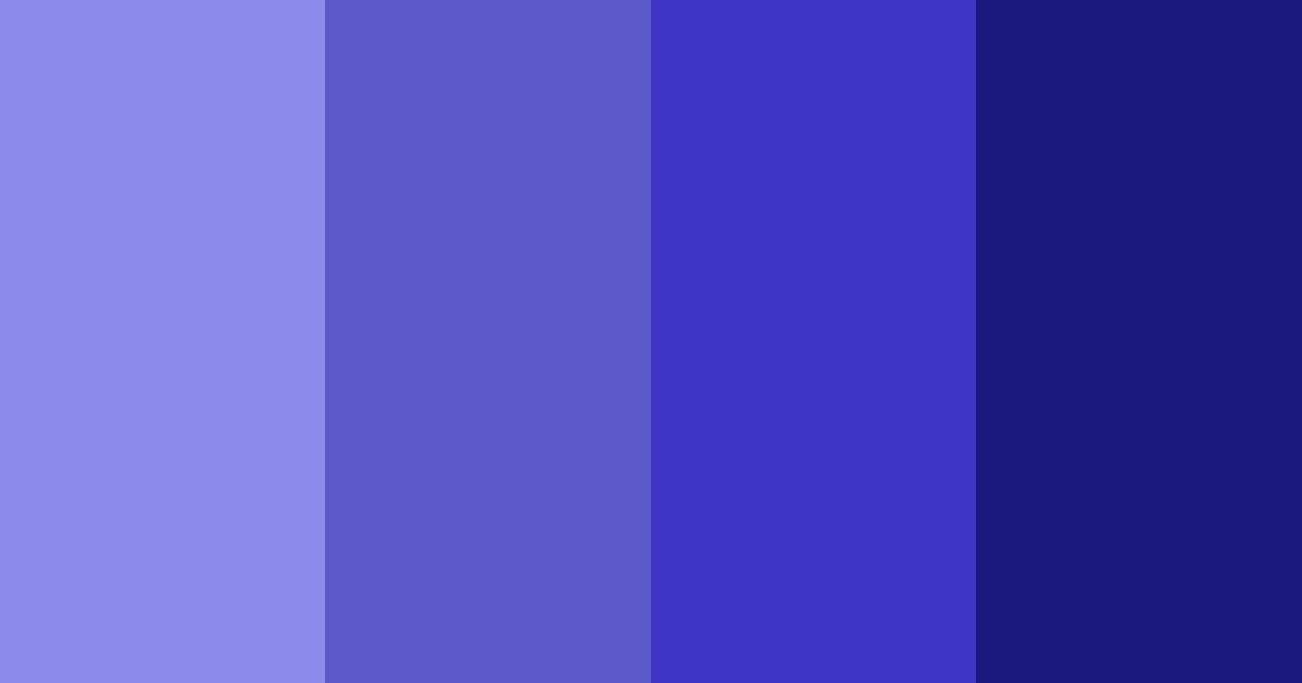 Download midnight dreams color palette PNG image (landscape)