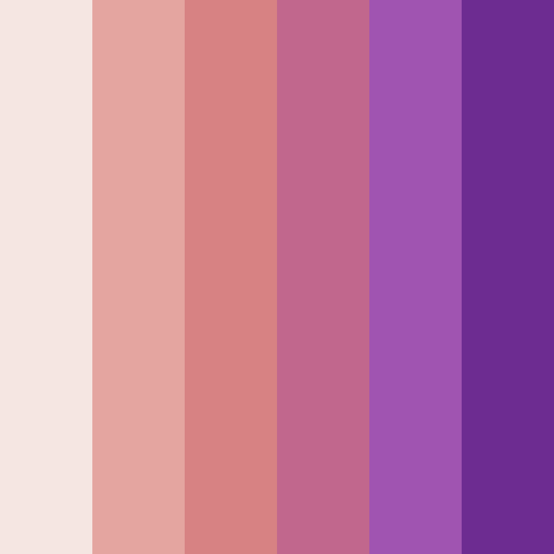 Download pink dream color palette PNG image (square)