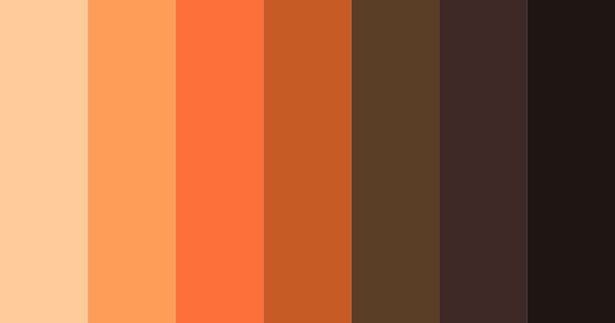 Download sunset embrace color palette PNG image (landscape)