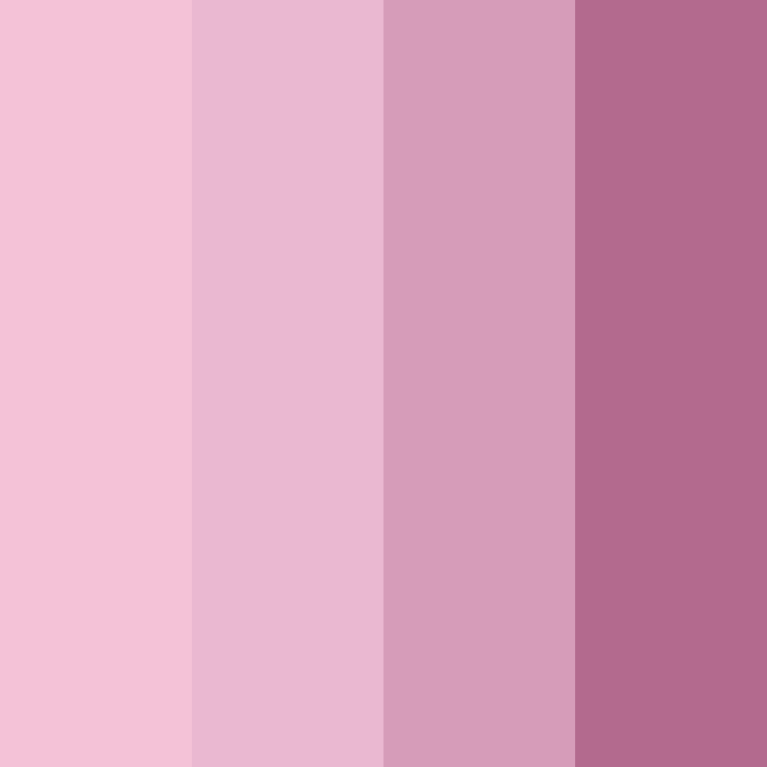 Download pony pink shades color palette PNG image (square)