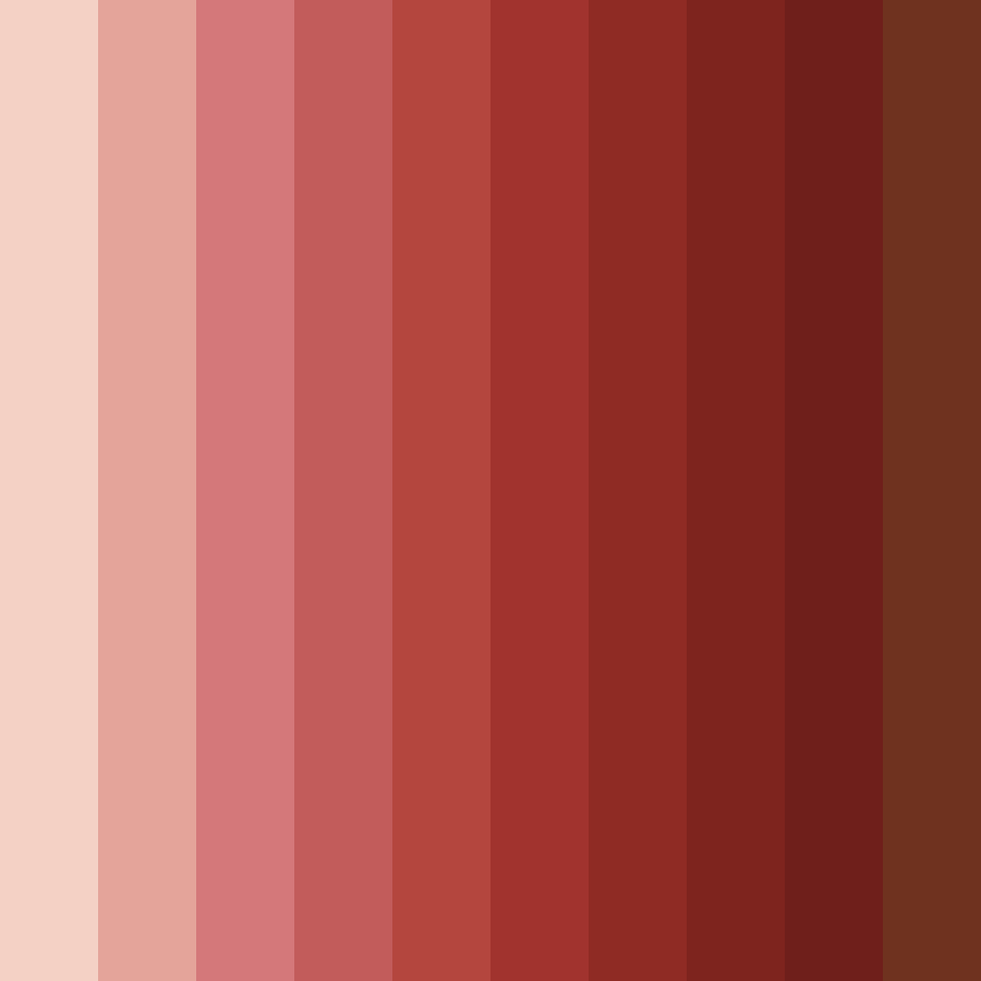 Download red earth color palette PNG image (square)