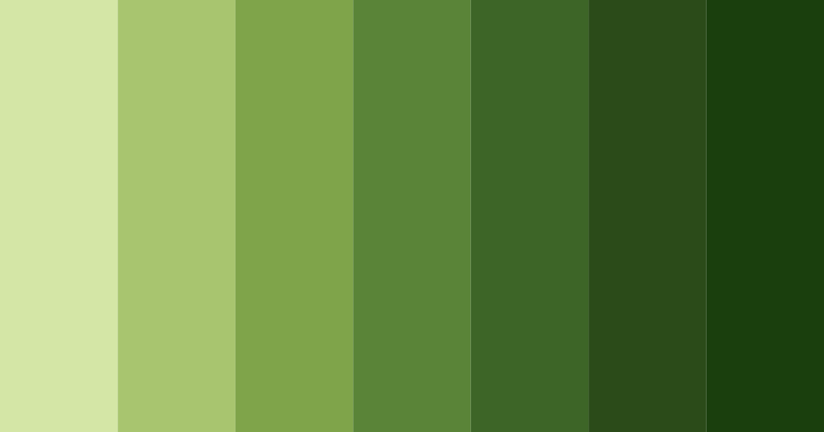 Download forest floor harmony color palette PNG image (landscape)