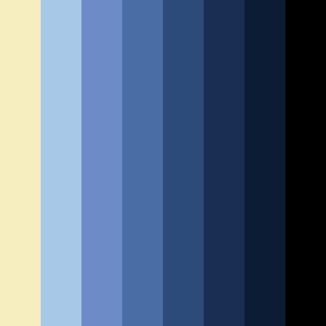 Download celestial dreams color palette PNG image (square)