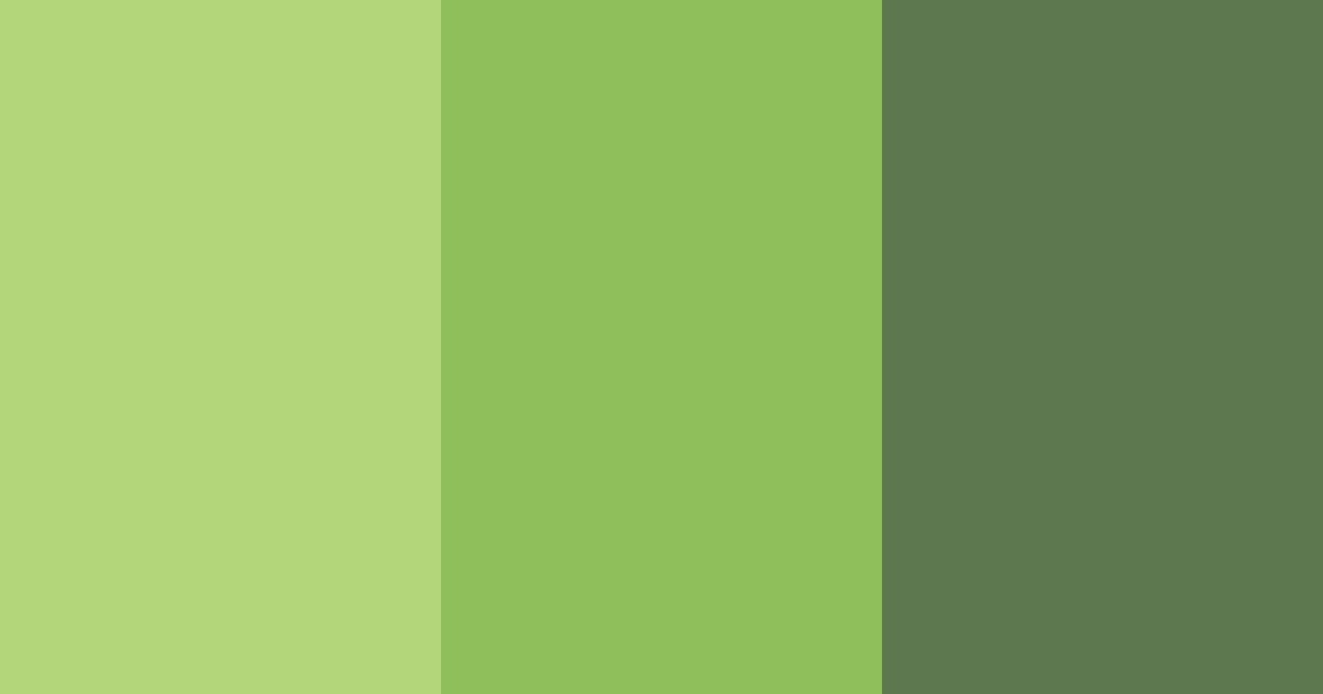 Download mossy meadow serenity color palette PNG image (landscape)