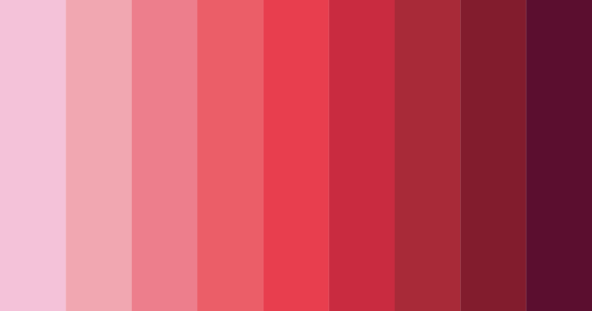 Download dandy bloom color palette PNG image (landscape)