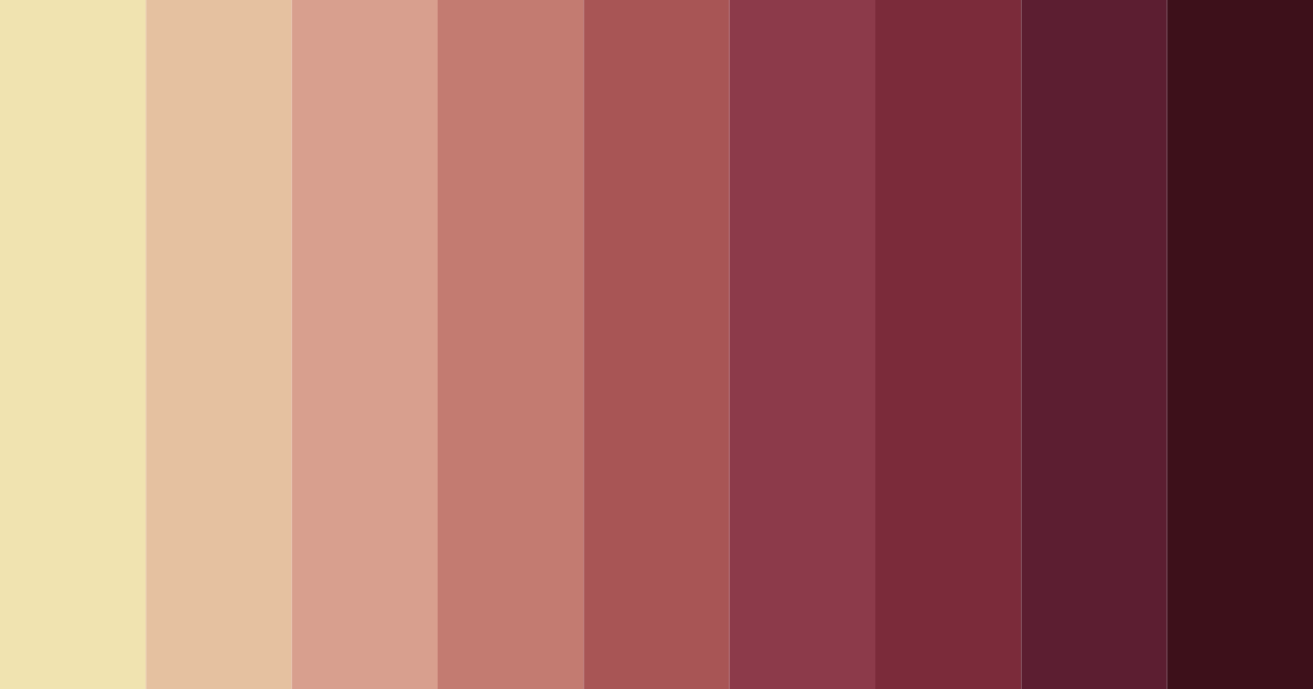 Download crimson harvest color palette PNG image (landscape)