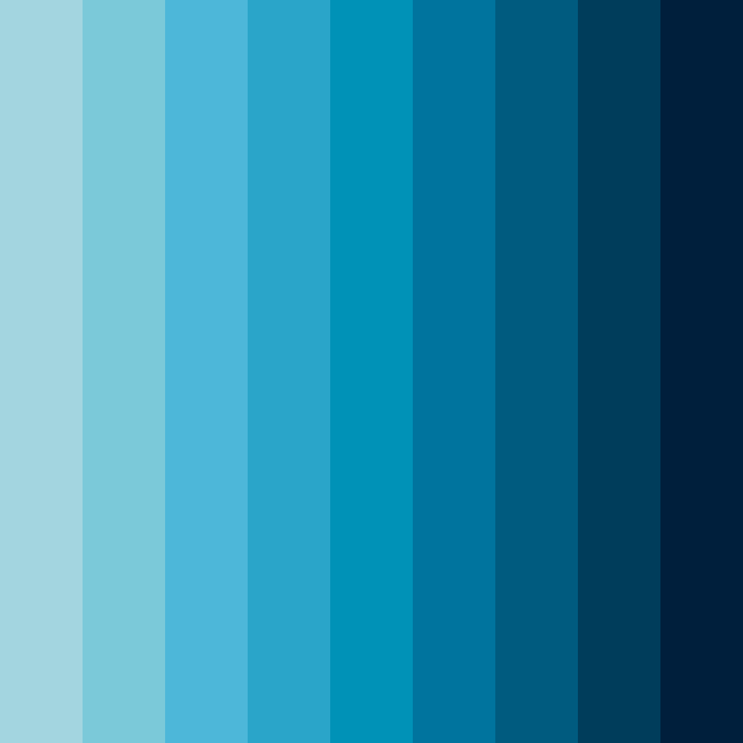 Download azure peaks color palette PNG image (square)