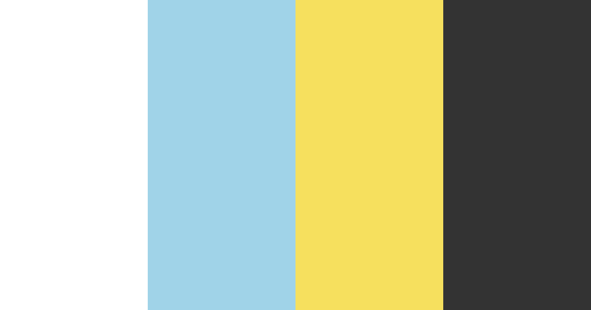 Download white and water blue color palette PNG image (landscape)