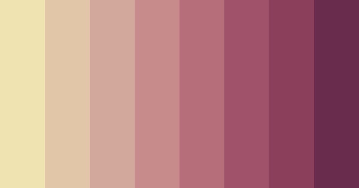 Download earthy rosewood color palette PNG image (landscape)