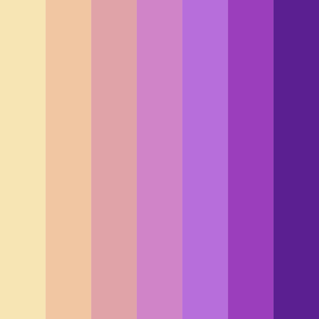 Download purple hamster color palette PNG image (square)