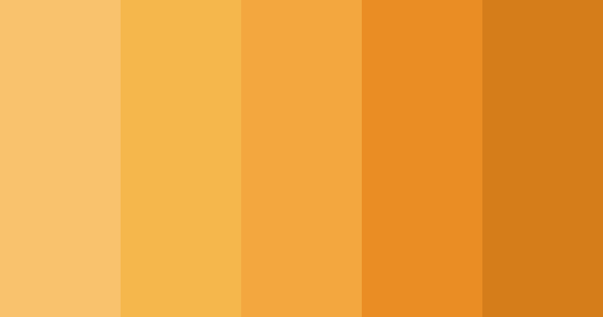 Download golden sunset color palette PNG image (landscape)