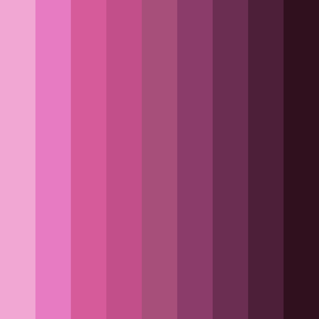 Download fuchsia dreams color palette PNG image (square)
